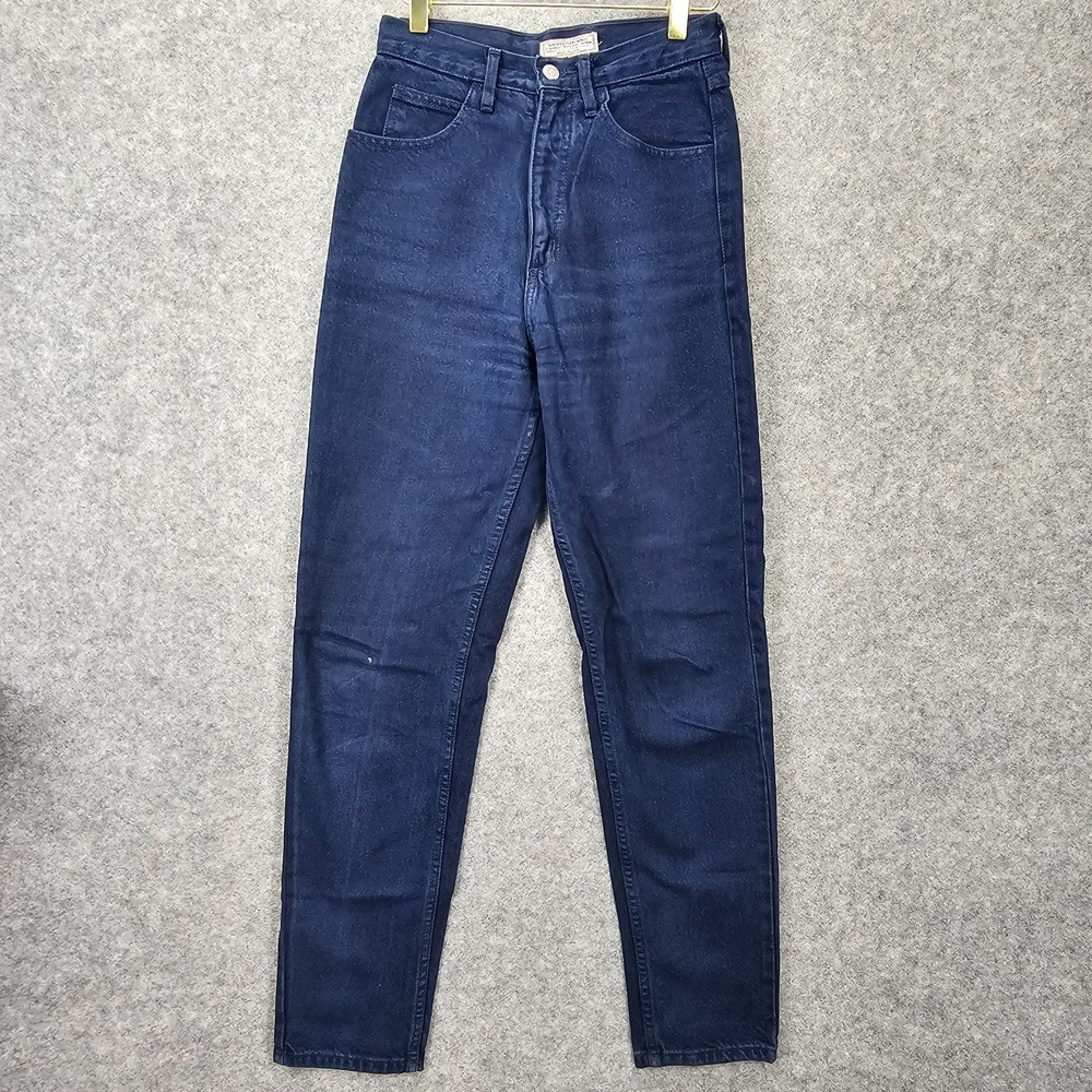 Vintage George Marciano GUESS Jeans Womens 27 Blue Mom Tapered 80s 90s USA 26x30